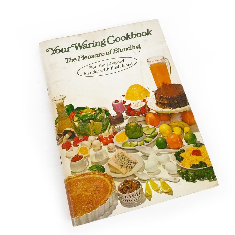 Your WARING Cookbook The Pleasure of Blending Vintage Rare Cookbook HTF 1969